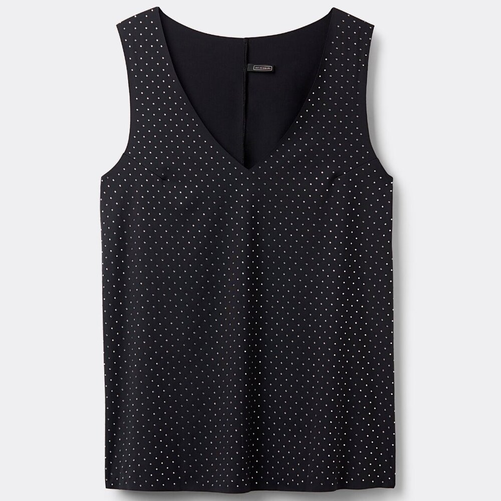 Intimissimi Time to Sparkle Rhinestone Tank Top Size S